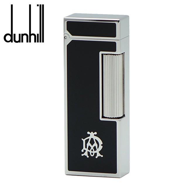 dunhill ダンヒル RLR2302 ローラガス ライター ADロゴ ブラックラッカー ローラーガス 【AZ】