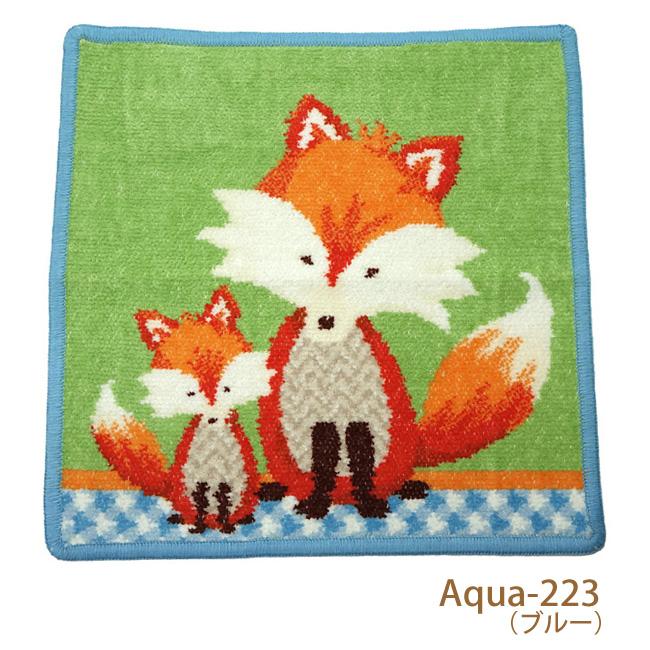 feiler（フェイラー） Fips 3色 キツネ柄 【25cm】 ハンカチ ハンド