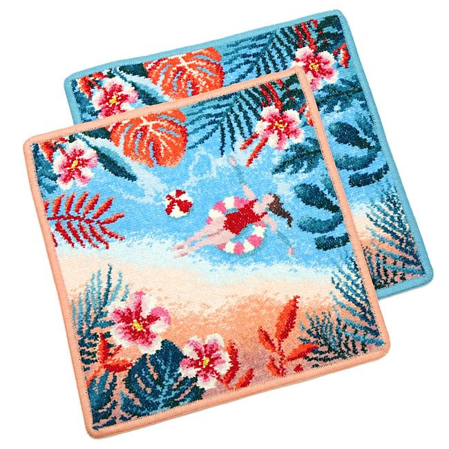 フェイラー　ハンカチ　大判　アロハ　パリ フェイラー ハンカチ 大判 アロハ パリ FEILER フェイラー