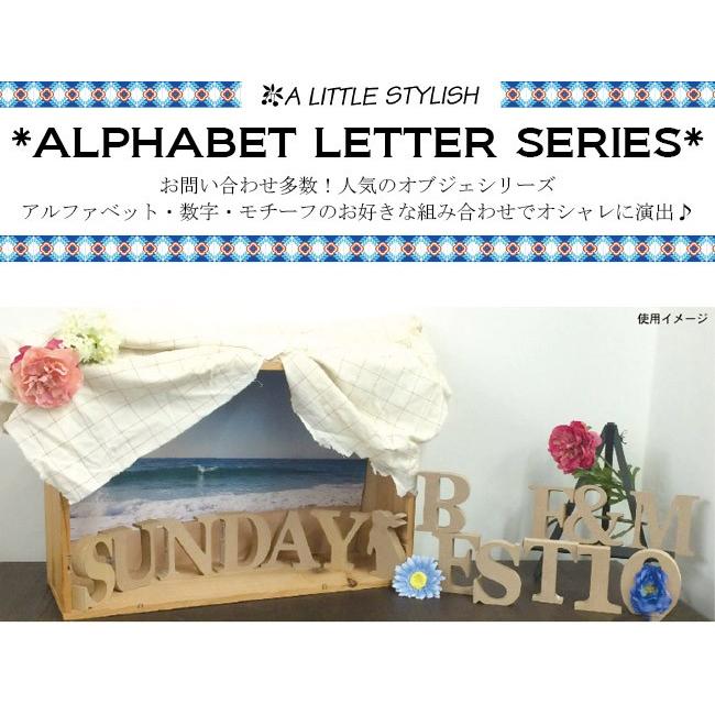 ALPHABET LETTER SERIES ハッピーニューイヤー セット ナチュラル