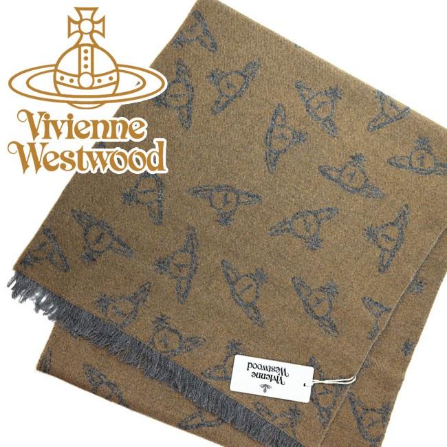 新作からsaleアイテム等お得な商品満載 Vivienne Westwood ヴィヴィアン ウエストウッド オーブ柄 マフラー C1 キャメル ストール レディース メンズ ユニセックス 財布 帽子 ファッション小物 Headshotsbar Com