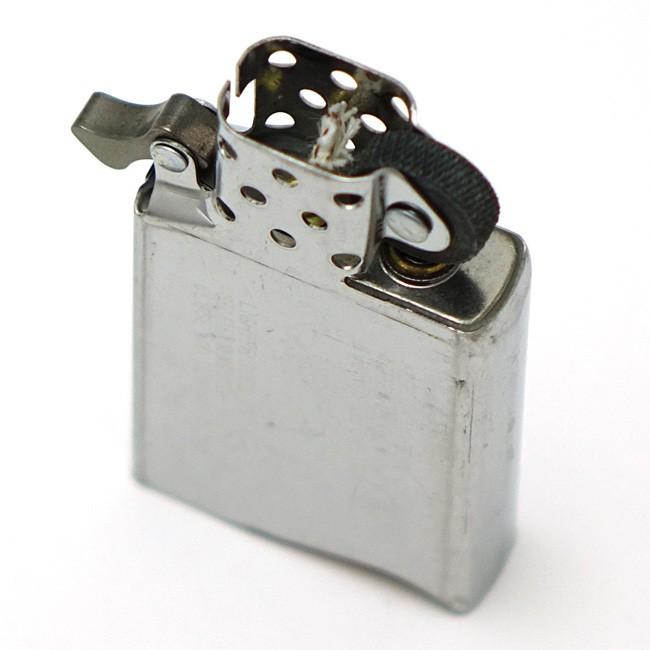 極美品　シルバー925 インナー zippo スリム ZIPPO zippo ジッポ ジッポー ライター 「スリムサイズ