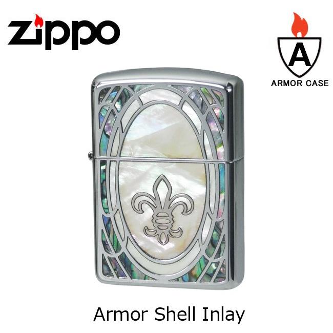ZIPPO（ジッポー） ジッポ アーマーシェルインレイ SHELL-LLY ユリ 貝 