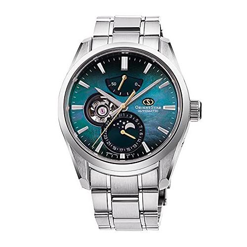 [オリエントスター] 自動巻き腕時計 メカニカルムーンフェイズ RK-AY0006A メンズ シルバー 腕時計 注目の福袋をピックアップ！