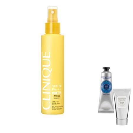 海外正規品 女子力upコフレ 送料無料 クリニーク Spf30ヴァーチュオイルボディミスト 144ml ハンドクリームコフレ 超人気の Www Hhib Com Br