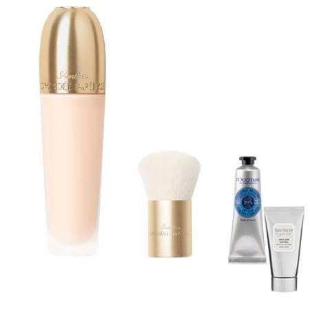 女子力upコフレ 送料無料 ゲラン オーキデ お年玉コフレ 送料無料 ゲラン アンペリアル ファンデーション ファンデーション 00cr 30ml ハンドクリームコフレ ベースメイク 美彩