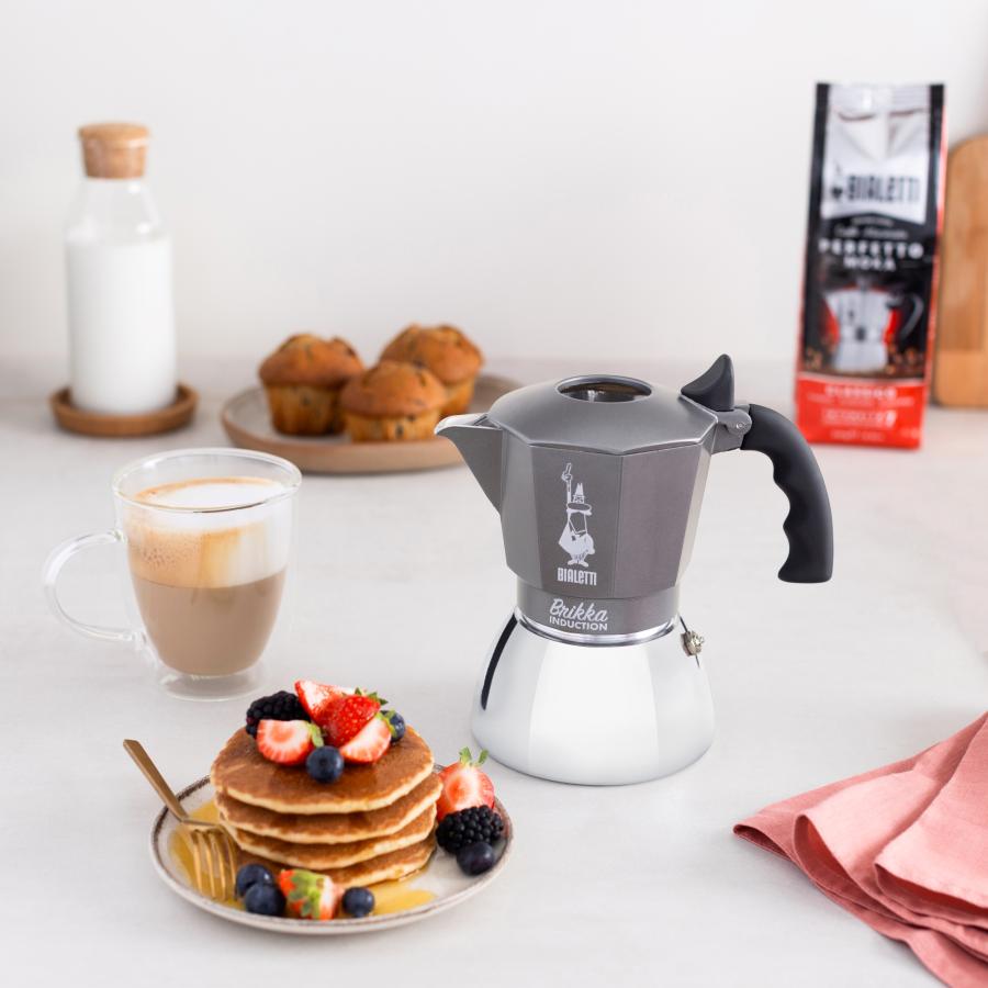 BIALETTI 【公式】 ビアレッティ ブリッカ インダクション 4カップ＜IH 