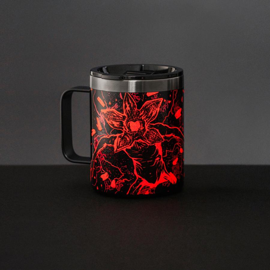 【公式】ビアレッティｘストレンジャーシングス グローインザダーク キャンプマグ 420ml ＜ステンレス マグ 保冷 保温 二層 断熱 レジャー アウトドア ＞ | BIALETTI | 03