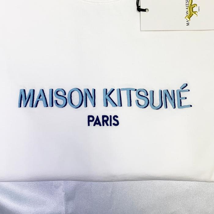 MAISON KITSUNE メゾンキツネ Tシャツ 半袖 人気 パリ ボクシー