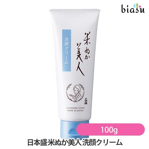 日本盛 米ぬか美人 洗顔クリーム 100g <br>(国内正規品) | 