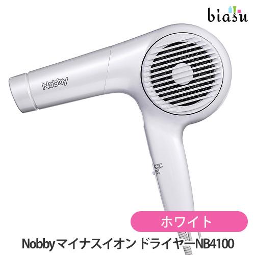 Nobby NB4100 マイナスイオンヘアドライヤー 2024年製 ホワイト Nobby ノビー マイナスイオン ヘアドライヤー NB4100 ホワイト (国内