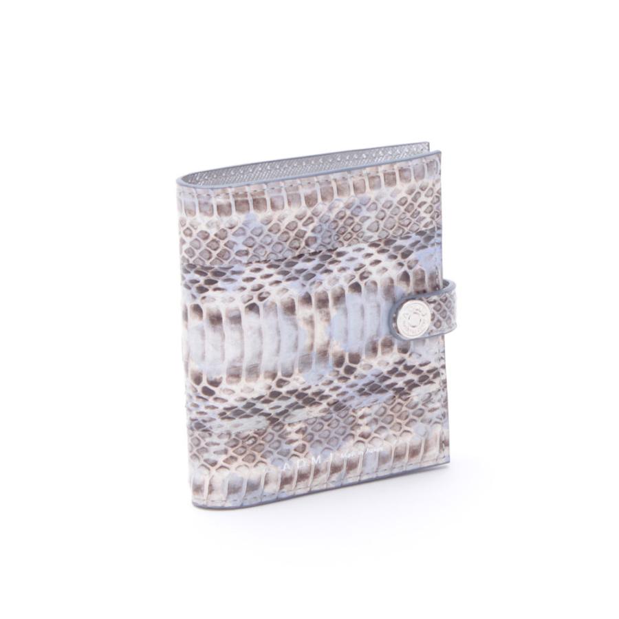 ADMJ エーディーエムジェイ スネークレザー 2つ折りウォレット SNAKELEATHER 2FOLD WALLETの画像