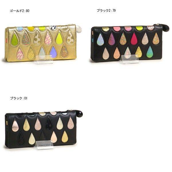 【✨新品未使用✨】ツモリチサト ドロップス 長財布 ブラック TSUMORI CHISATO 500円ギフトカード付き ツモリチサト tsumori