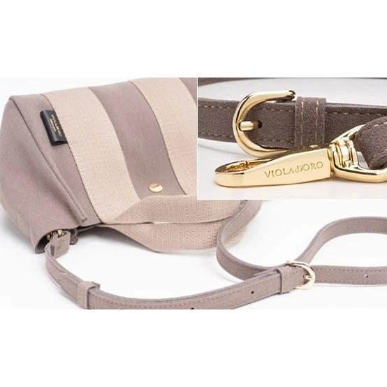 極美品ヴィオラドーロトートバッグＳVIOLAd'ORO GINO V-2075 VIOLAd'ORO (ヴィオラドーロ) レディース GINO S マイクロ