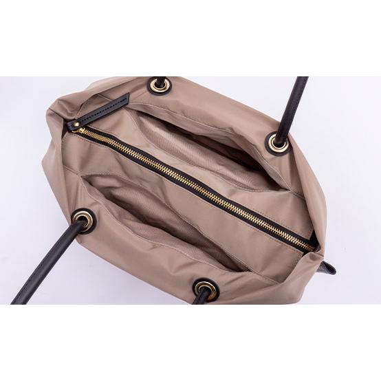 レビューで2000円CP  ヴィオラドーロ VIOLAd'ORO BIANCA ビアンカ ナイロン トートバッグ Mサイズ V-2175