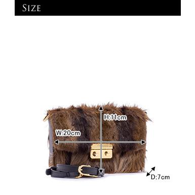 VIOLAd'ORO ヴィオラドーロ フォックスファーバッグ VIOLAd'ORO（ヴィオラドーロ）の「VIOLAd'ORO (ヴィオラドーロ