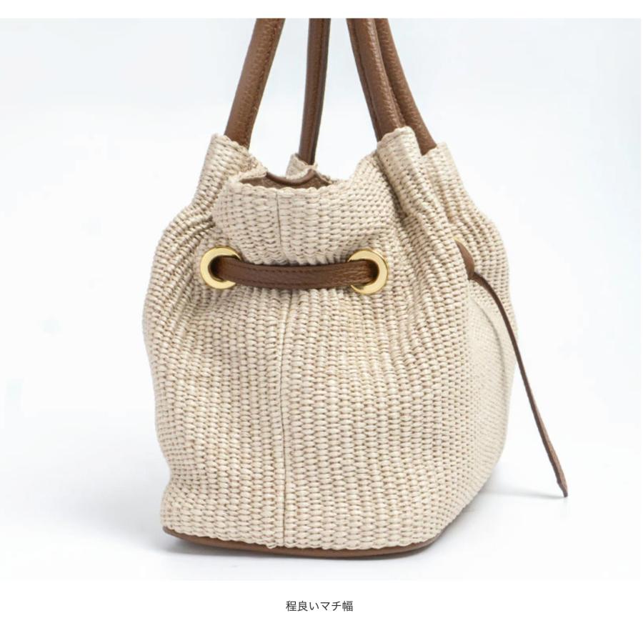 最終価格⭐︎VIOLAdORO かごバッグ【ESTNATION ベージュ】 VIOLAd'ORO（ヴィオラドーロ） レビューで2000円CP バッグ かごバッグ