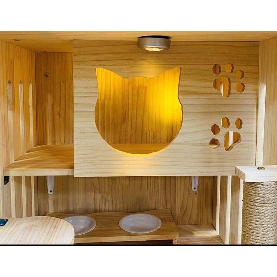 猫 ケージ キャットケージ 3段 木製フレーム 広々 大型 猫ゲージ 高おしゃれ キャットハウス ネコ ハウス 多段 留守番 保護 脱走防止 脱走防止 多頭飼い 脱走防止