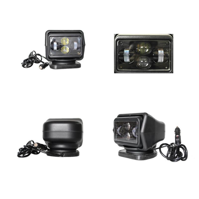 サーチライト 船 LED スポットライト 60W自動車、ヨットLEDリモートサーチライト 船用サーチライト 