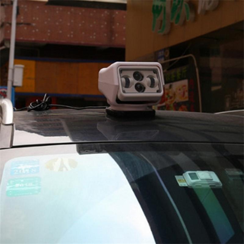 サーチライト 船 LED スポットライト 60W自動車、ヨットLEDリモートサーチライト 船用サーチライト 