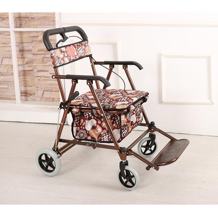 シルバーカー 手押し車 歩行器 高齢者 屋外 老人 座れる ブレーキ 軽量 シルバーカート 介護 歩行補助具 歩行補助 コンパクト 買い物カート コンパクト 車椅子 コンパクト