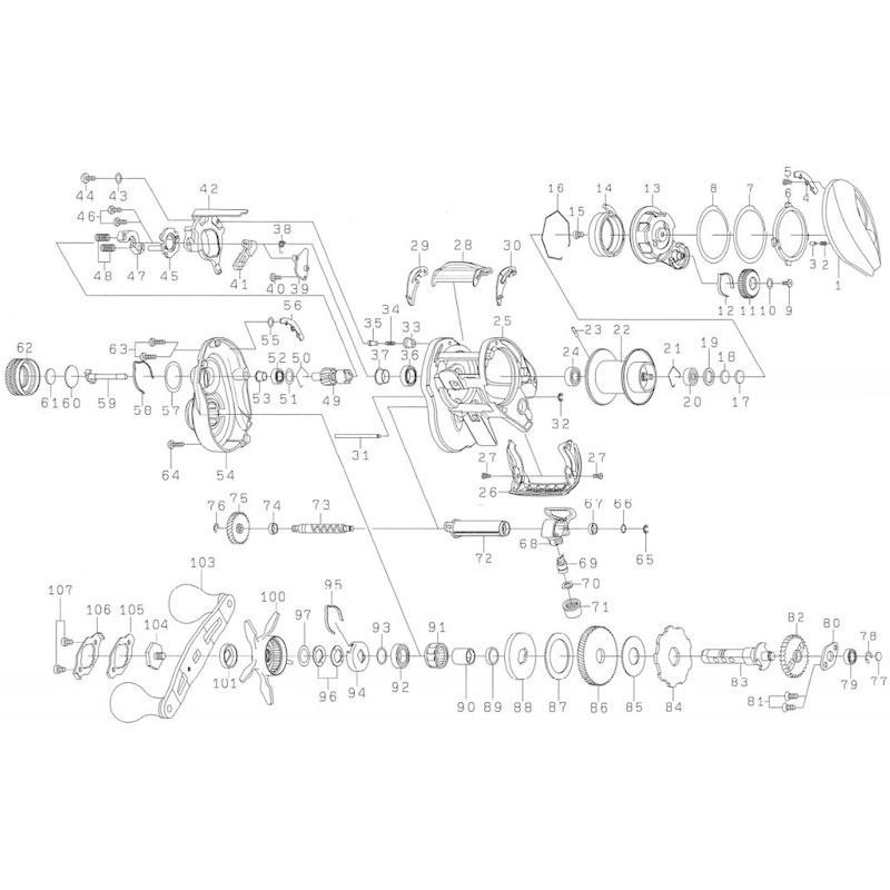 ー品販売 Tw ジリオン ダイワ パーツ Hd 小型商品 スプール 15xh 両軸 電動リールパーツ Panero Shop