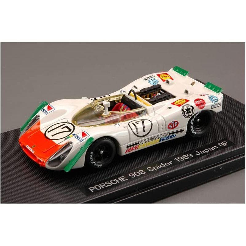 エブロ 1/43 JAPAN GP Series Porsche 908 Spider 1969 Japan GP No17 完成品｜bible-moment｜02