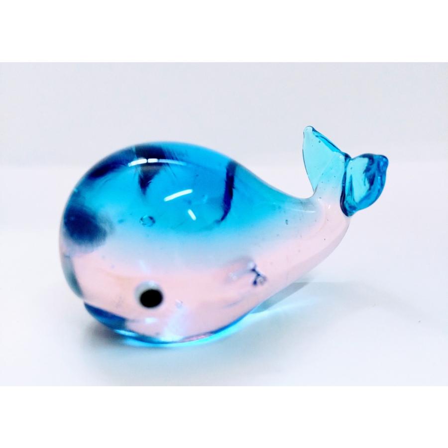 ガラス細工 クジラ L 水色 ピンク ミニチュア 置物 雑貨 水族館 海 小物 T 1269 きたのガラス工芸 通販 Yahoo ショッピング