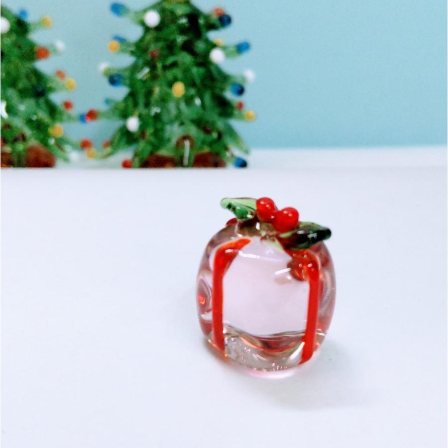 ガラス細工 ミニギフトボックス クリアピンク ミニチュア 置物 雑貨 小物 クリスマス T 1356 きたのガラス工芸 通販 Yahoo ショッピング