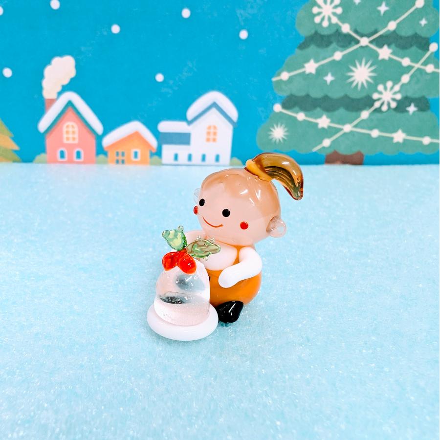 ガラス細工 サンタクロース M ミニチュア 置物 雑貨 小物 クリスマス ギフト T 1381 きたのガラス工芸 通販 Yahoo ショッピング