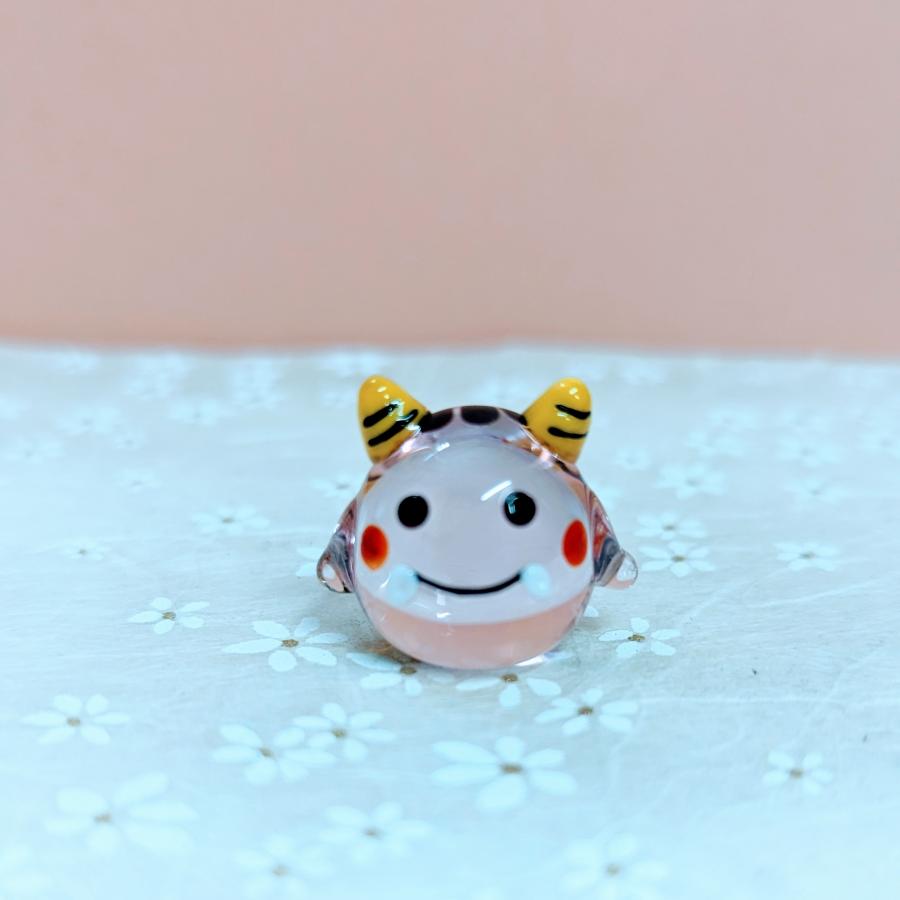 鬼とカミナリガラス細工ミニチュア 【公式通販】