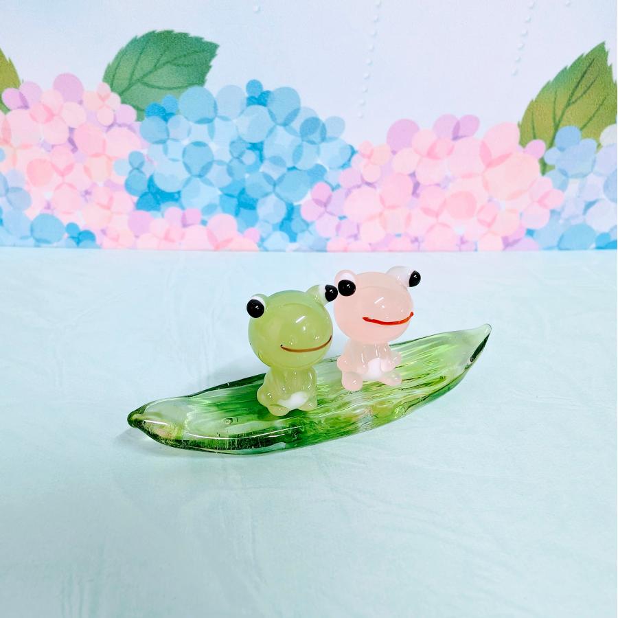 ガラス細工笹舟の妖精