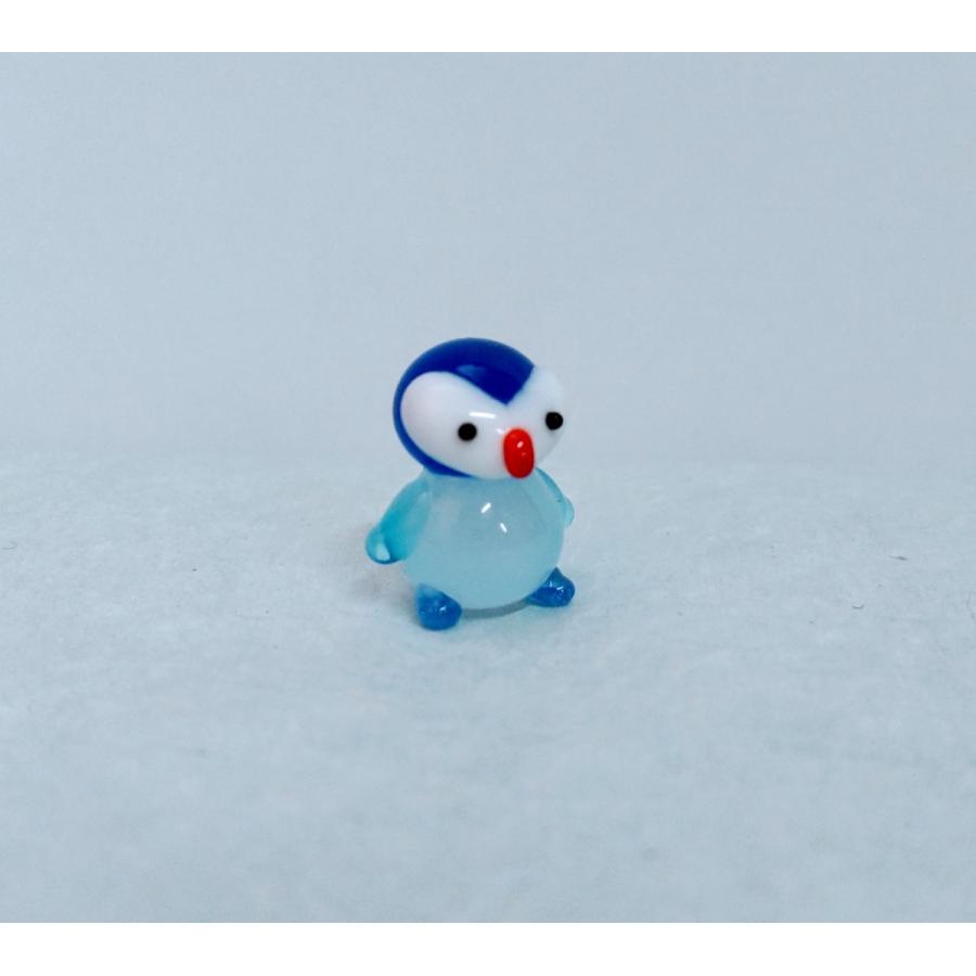 ガラス細工 ペンギン（ミニ）ミニチュア 置物 雑貨 水族館 海