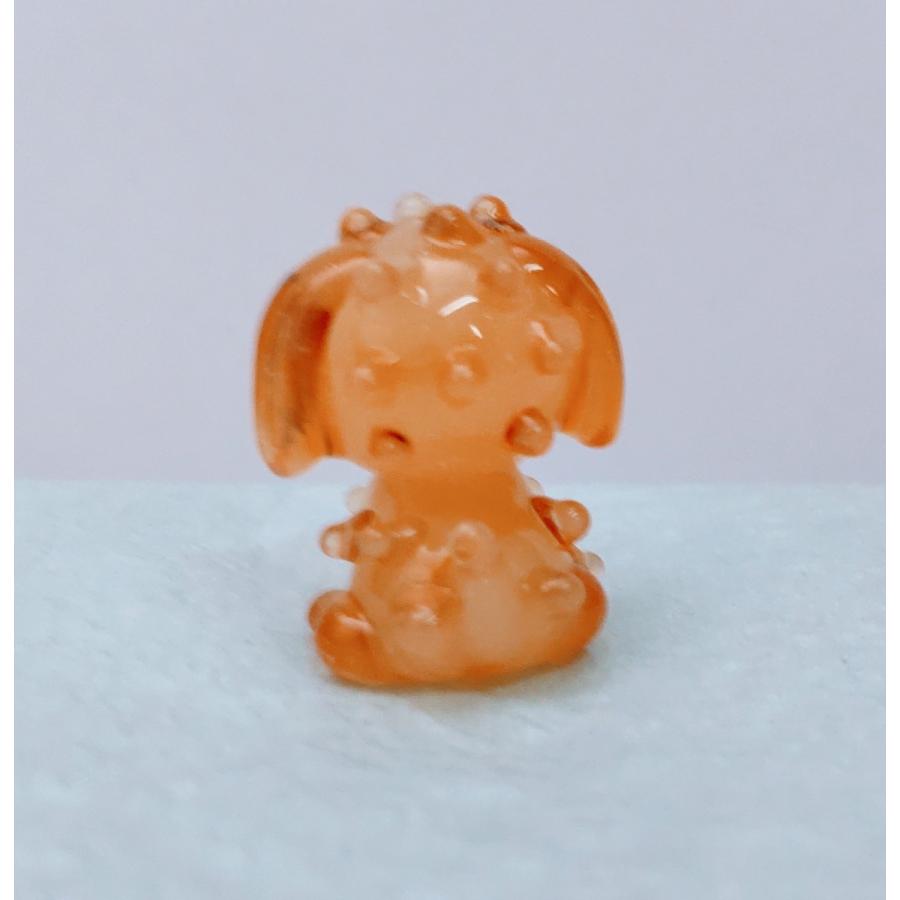 ガラス細工 トイプードル（M）ミニチュア 置物 雑貨 犬 小物 動物