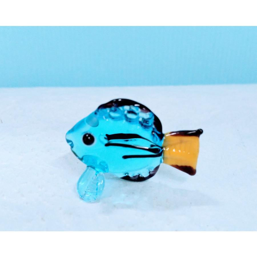 ガラス細工 ナンヨウハギ S ミニチュア 置物 雑貨 水族館 魚 海 小物 T 850 きたのガラス工芸 通販 Yahoo ショッピング