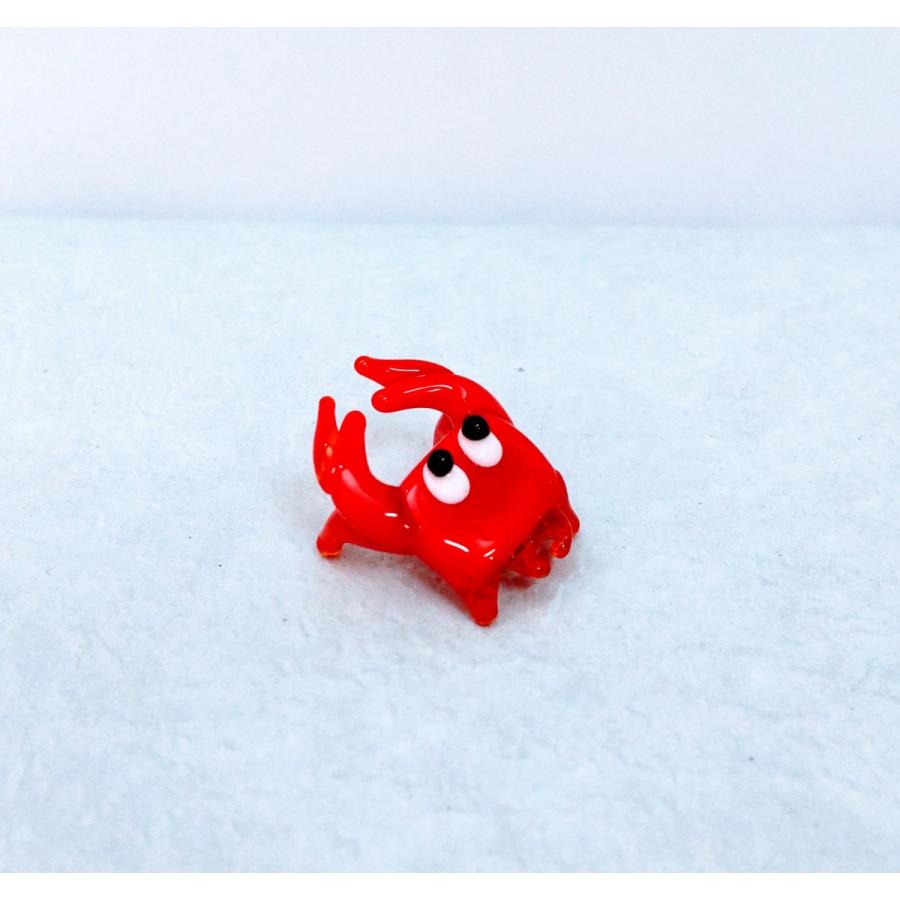 確認用　ガラス細工　ミニチュア　カニ 確認用 ガラス細工 ミニチュア カニ