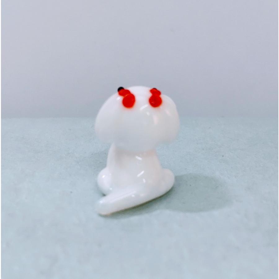 ガラス細工 マルチーズ（S）ミニチュア 置物 雑貨 犬 小物 動物 : きた