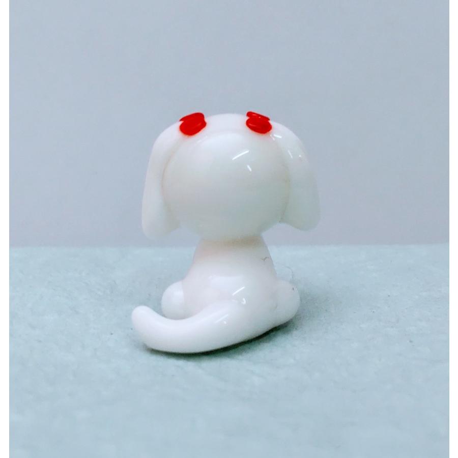 ガラス細工 マルチーズ(S)ミニチュア 置物 雑貨 犬 : きたの ガラス細工 マルチーズ(S)ミニチュア 置物 雑貨 犬 : きたの