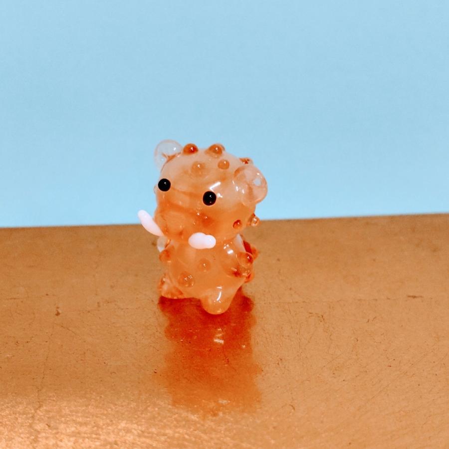 イノシシガラス細工