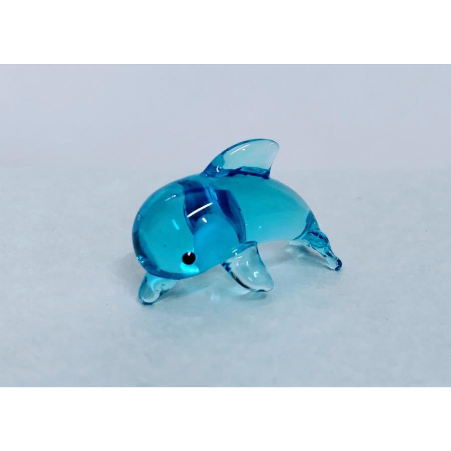 イルカ　ガラス細工　ミニチュア イルカ グッズ 雑貨 ガラス細工 ミニチュア 置物 水族館 お土産