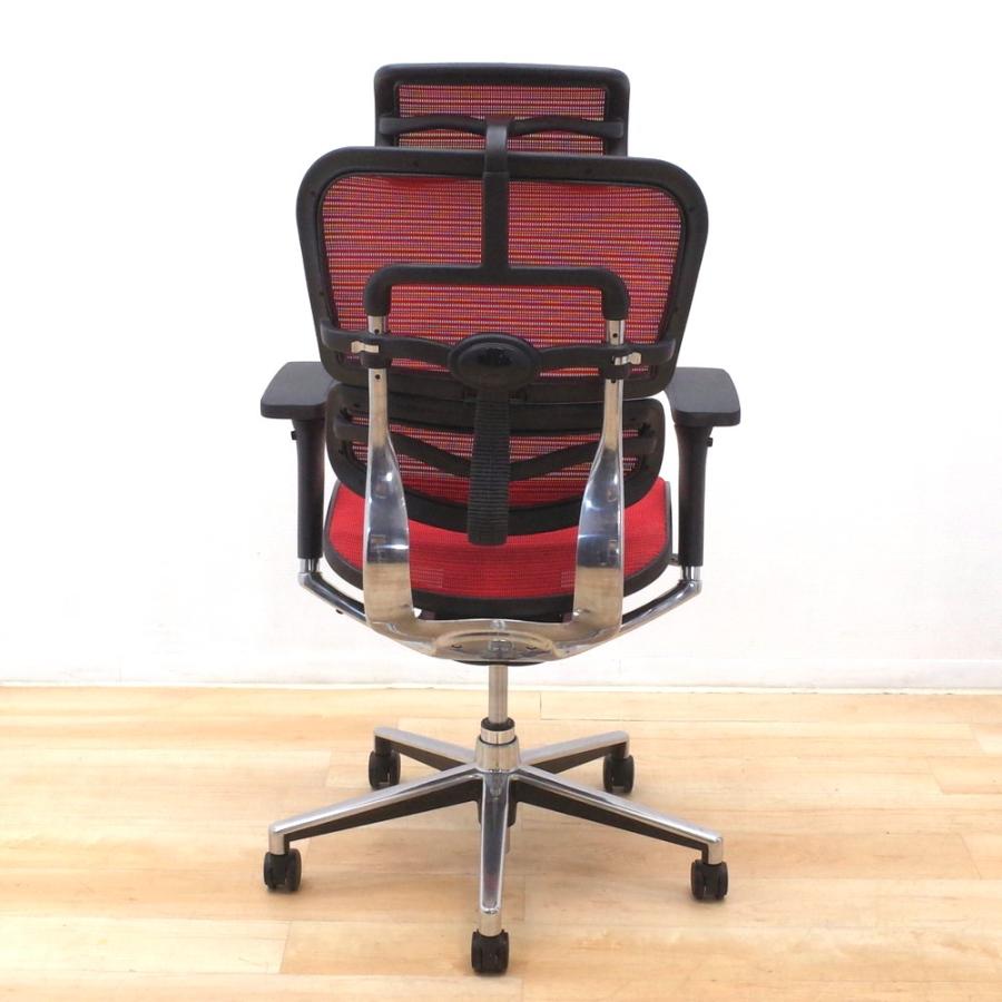 エルゴヒューマン ベーシック オフィスチェア レッド 都内配送可能