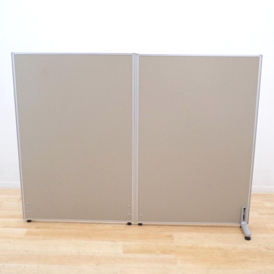 3枚連結式木目オフィスパーテーション神奈川県引き取り限定！