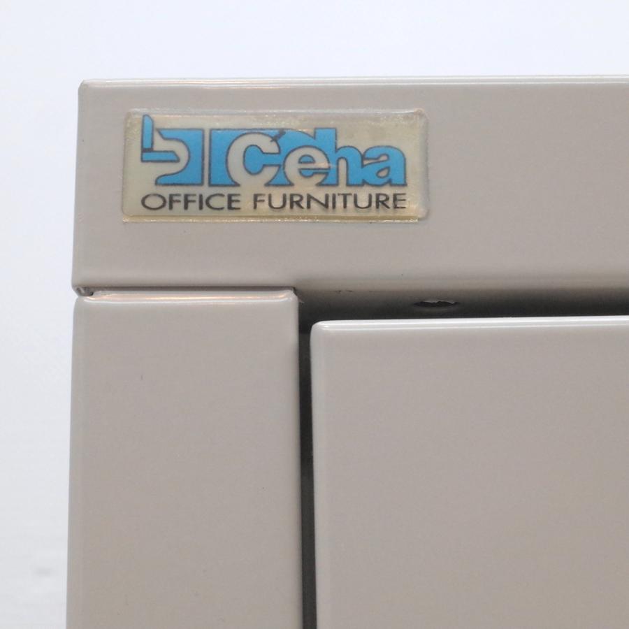 チェハ（Ceha） オフィスロッカー 4人用ロッカー グレー オフィス