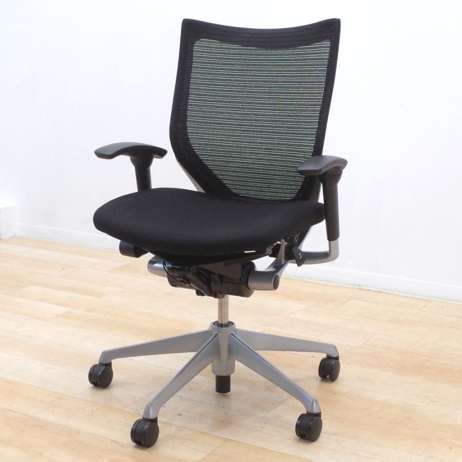 バロンチェア CP83DR FDF1 オカムラ/okamura 肘付ローバックチェア