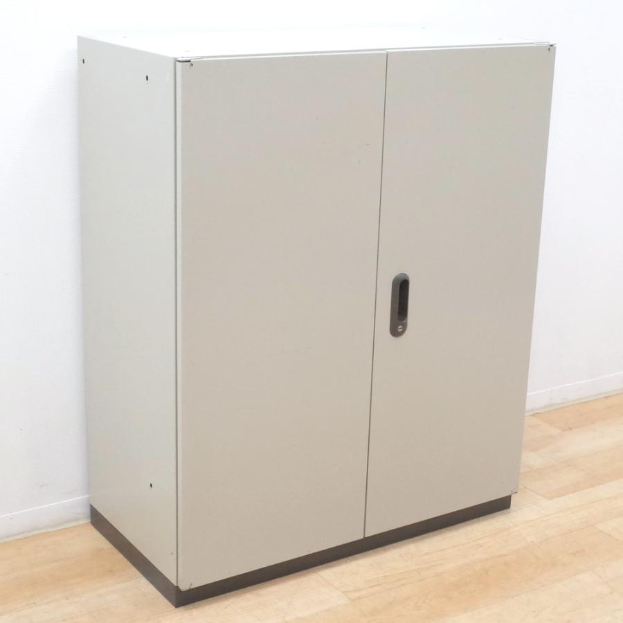 PLUS（プラス） キャビネット PLUS LX-5 両開き書庫 L5-105A グレー 
