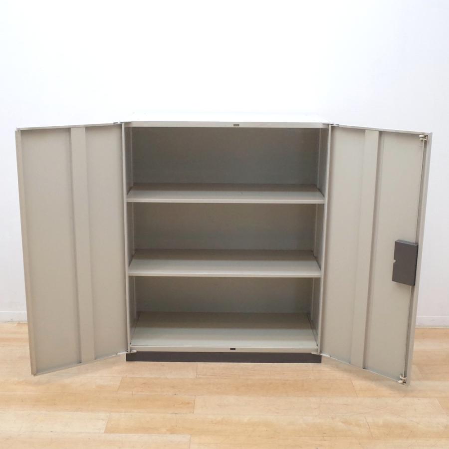 PLUS（プラス） キャビネット PLUS LX-5 両開き書庫 L5-105A グレー
