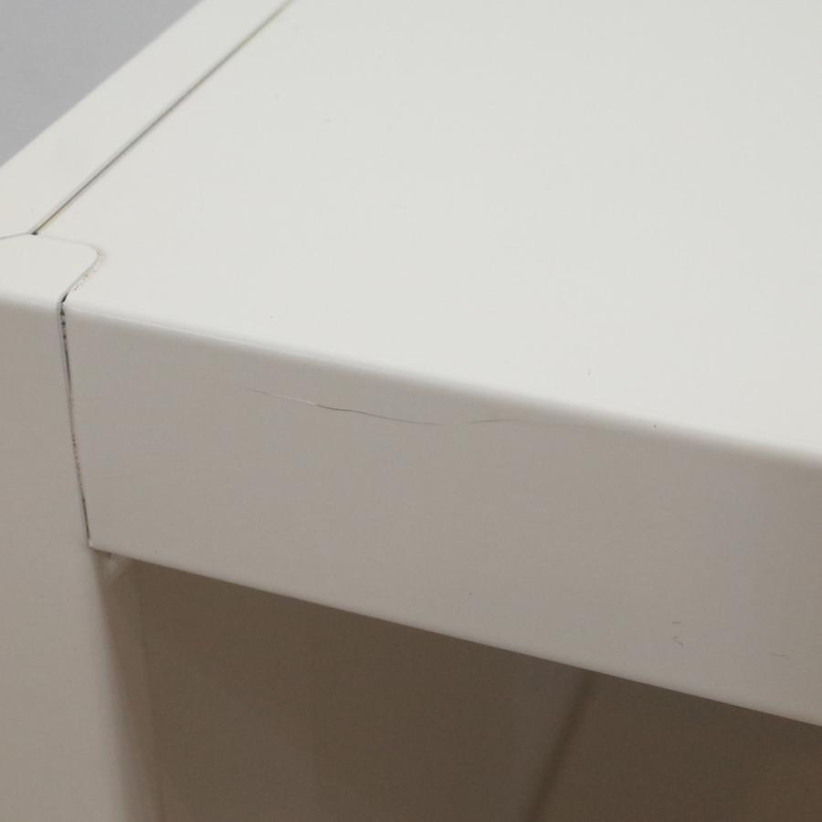 生興 キャビネット クウォール ガラス扉 引き違い書庫 RW45-10SG 引戸 