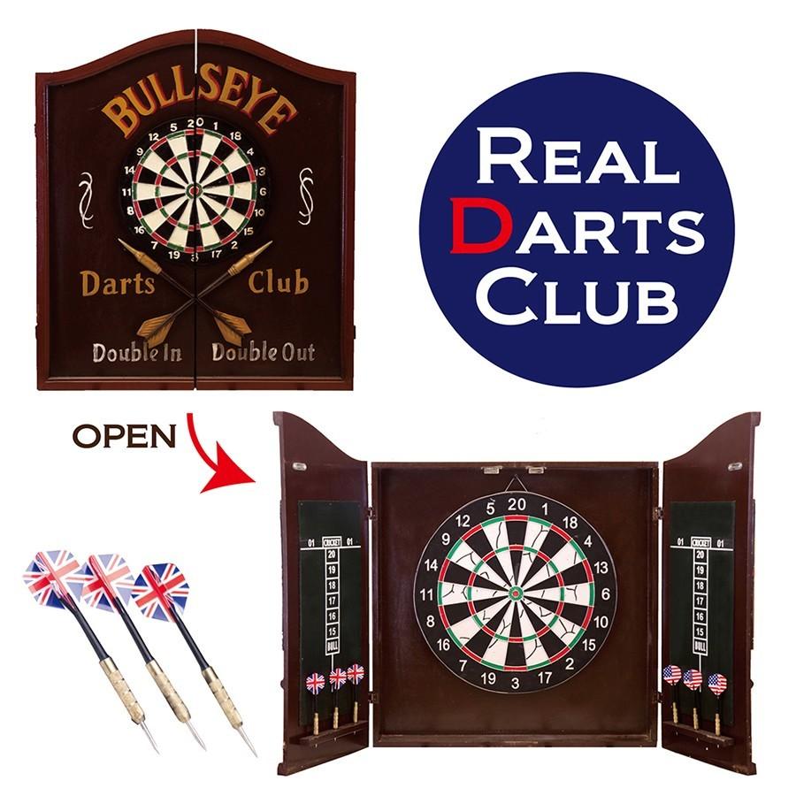 オブジェ　壁掛けフック　ダーツ　Real Darts Club　ダーツボード　送料無料
