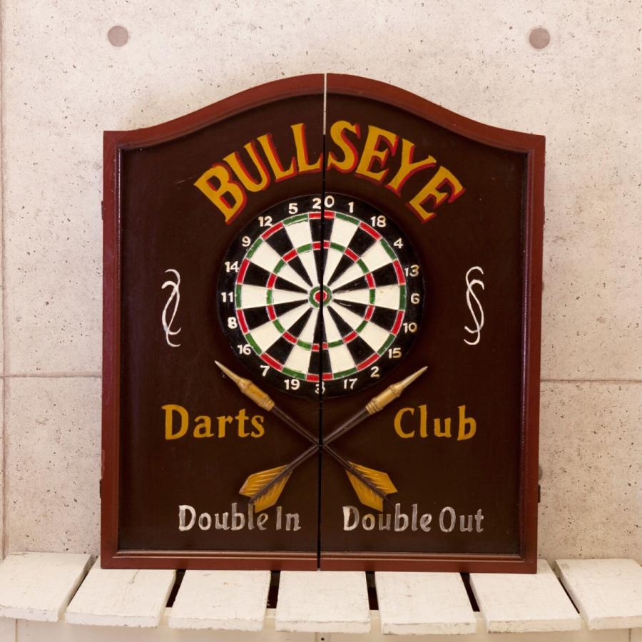 オブジェ 壁掛けフック ダーツ Real Darts Club ダーツボード 送料無料