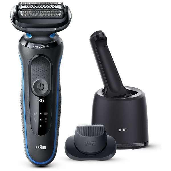 メンズシェーバー　電気シェーバー　ブラウン　BRAUN　シリーズ5 3枚刃 自動洗浄器付